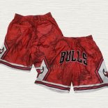 Pantaloncini Chicago Bulls Just Don Asian Heritage Rosso
